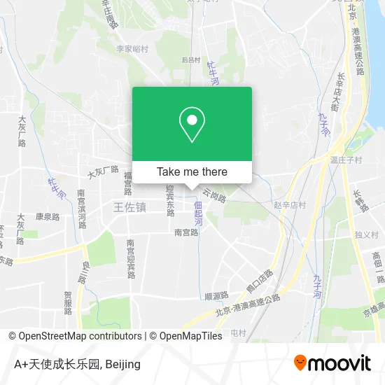 A+天使成长乐园 map