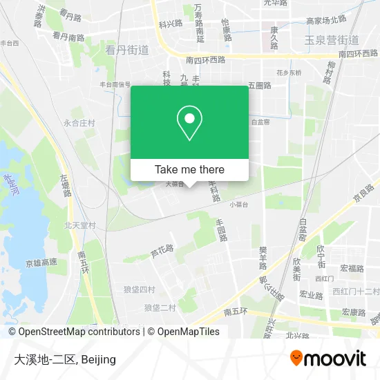 大溪地-二区 map