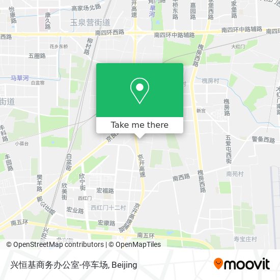 兴恒基商务办公室-停车场 map
