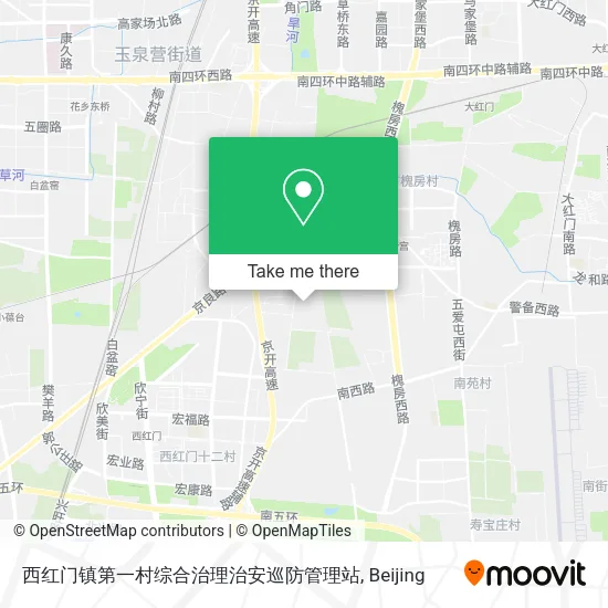 西红门镇第一村综合治理治安巡防管理站 map