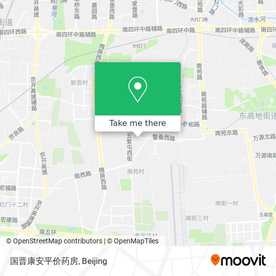 国晋康安平价药房 map