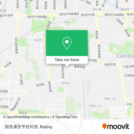 国晋康安平价药房 map