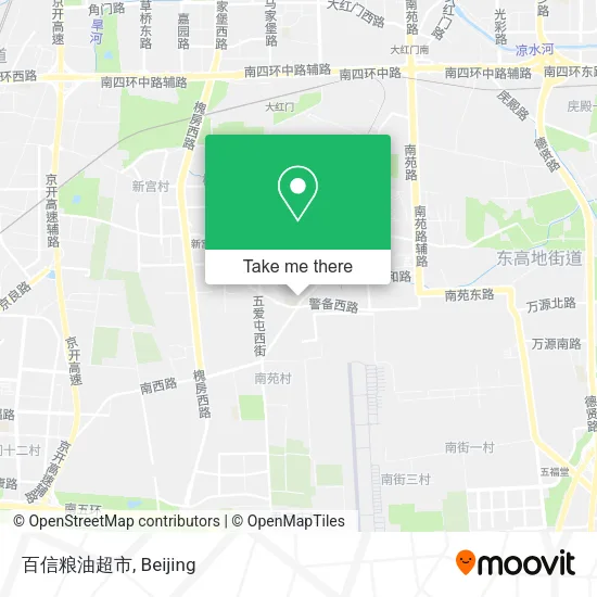 百信粮油超市 map