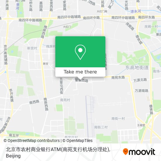 北京市农村商业银行ATM(南苑支行机场分理处) map