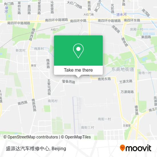 盛源达汽车维修中心 map