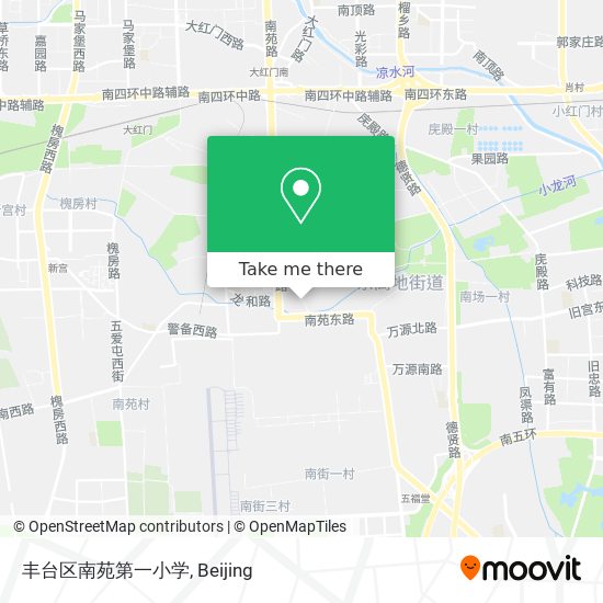 丰台区南苑第一小学 map