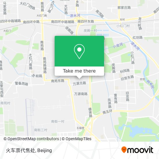 火车票代售处 map