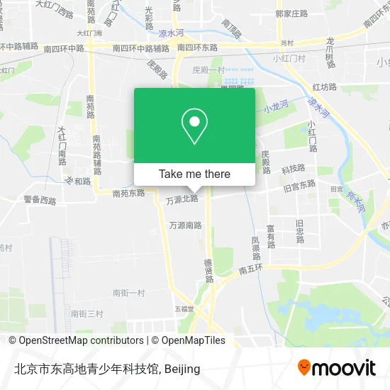 北京市东高地青少年科技馆 map