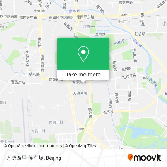 万源西里-停车场 map