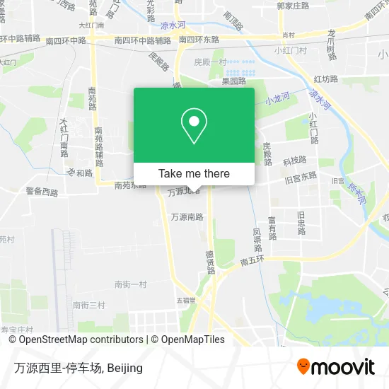 万源西里-停车场 map