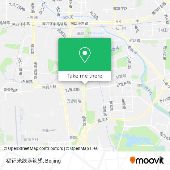福记米线麻辣烫 map