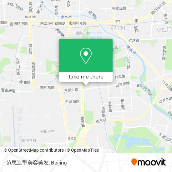 范思造型美容美发 map