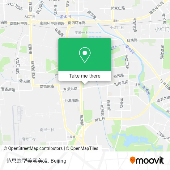 范思造型美容美发 map
