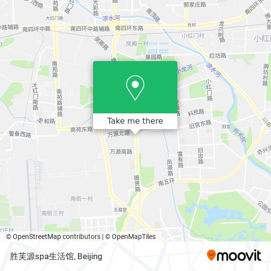胜芙源spa生活馆 map