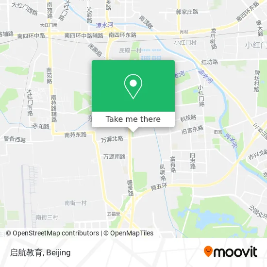 启航教育 map