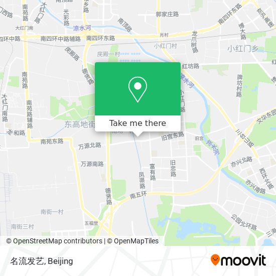 名流发艺 map