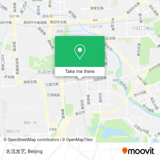 名流发艺 map