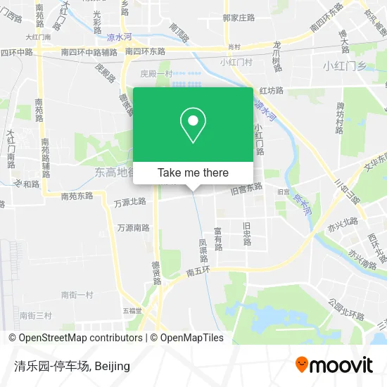 清乐园-停车场 map