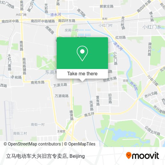 立马电动车大兴旧宫专卖店 map
