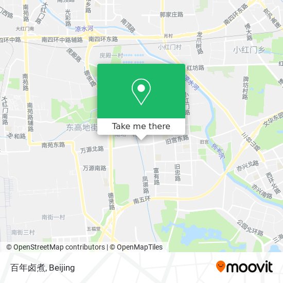 百年卤煮 map