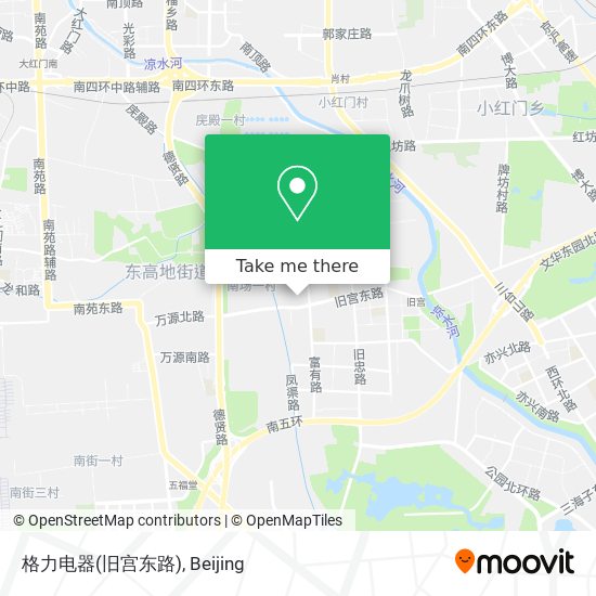 格力电器(旧宫东路) map