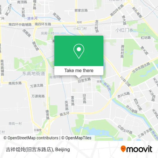 吉祥馄饨(旧宫东路店) map