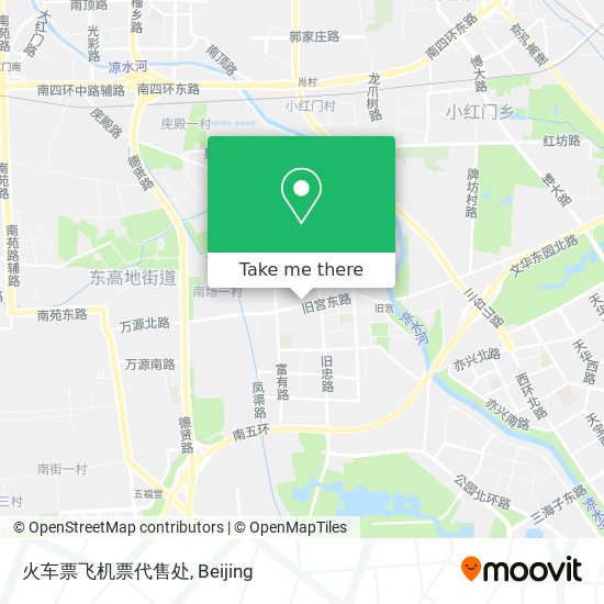 火车票飞机票代售处 map