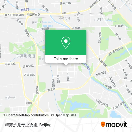 精剪沙龙专业烫染 map