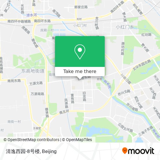 清逸西园-8号楼 map