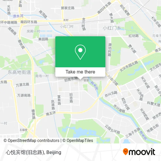 心悦宾馆(旧忠路) map