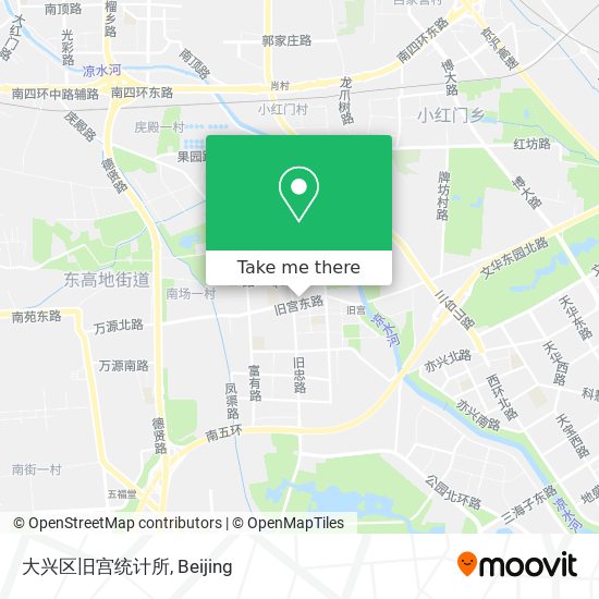 大兴区旧宫统计所 map