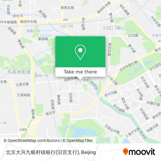北京大兴九银村镇银行(旧宫支行) map