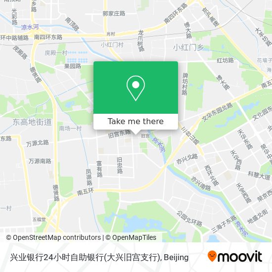 兴业银行24小时自助银行(大兴旧宫支行) map