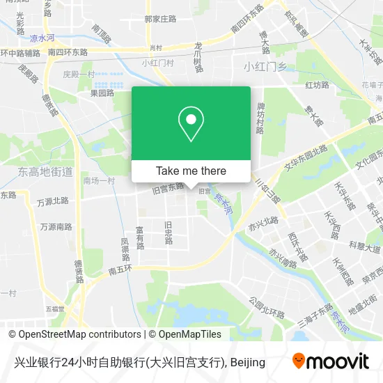 兴业银行24小时自助银行(大兴旧宫支行) map