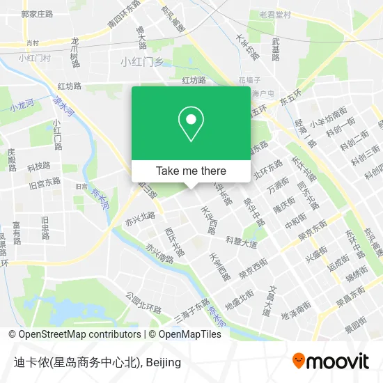 迪卡侬(星岛商务中心北) map