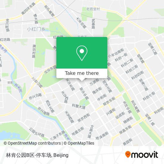 林肯公园B区-停车场 map