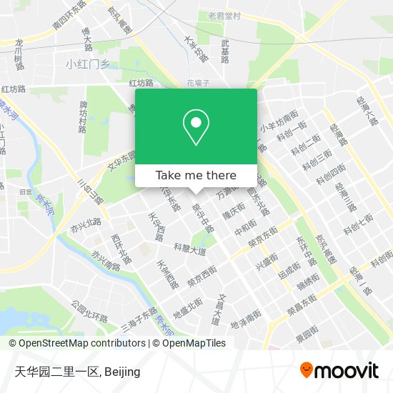 天华园二里一区 map