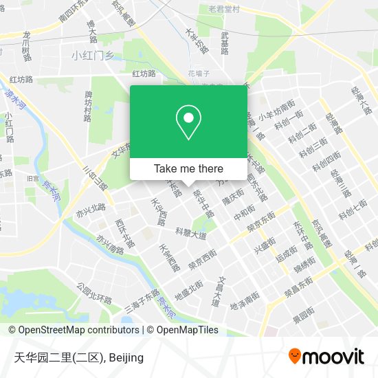 天华园二里(二区) map