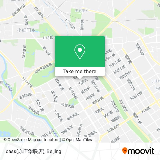 cass(亦庄华联店) map