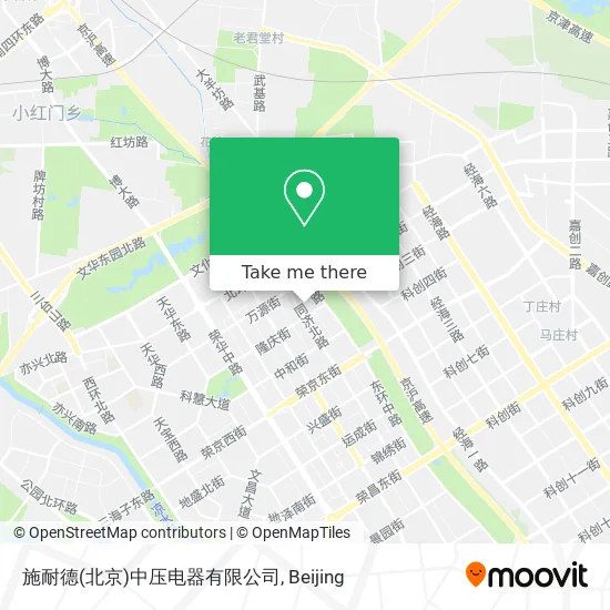 施耐德(北京)中压电器有限公司 map