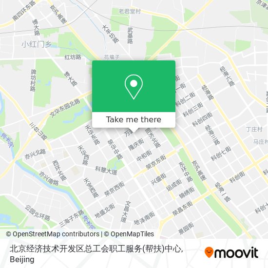 北京经济技术开发区总工会职工服务(帮扶)中心 map