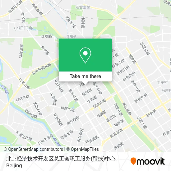 北京经济技术开发区总工会职工服务(帮扶)中心 map