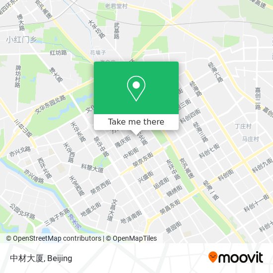 中材大厦 map