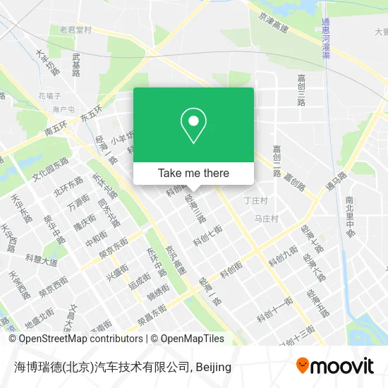 海博瑞德(北京)汽车技术有限公司 map
