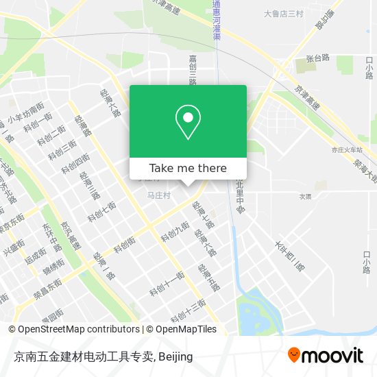京南五金建材电动工具专卖 map