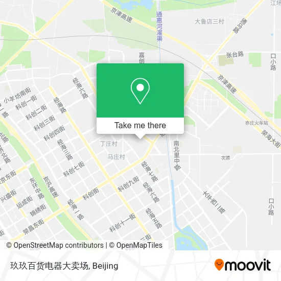玖玖百货电器大卖场 map