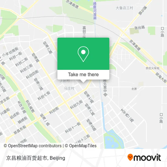 京昌粮油百货超市 map