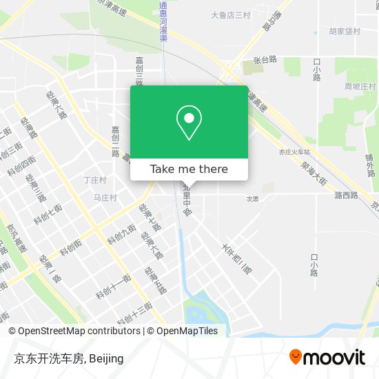 京东开洗车房 map