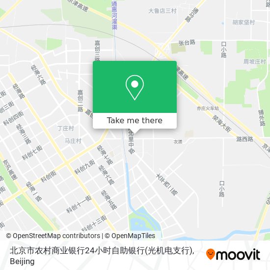 北京市农村商业银行24小时自助银行(光机电支行) map