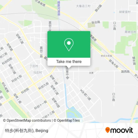 特步(科创九街) map